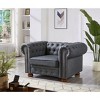 NicBex 44 Inch Modern Faux Leather Single Sofa for Living Room,Small Space,Office,Apartment - 2 of 4