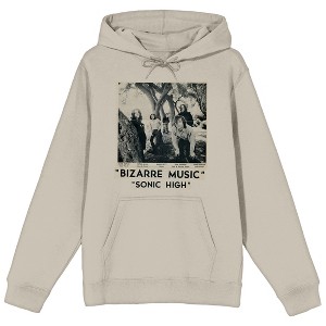 Big Brother & Holding Company Bizarre Music Sonic High Women's Natural Long Sleeve Hooded Sweatshirt - 1 of 2