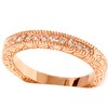 Pompeii3 1/4ct Engraved Diamond Ring 14K Rose Gold - 3 of 4