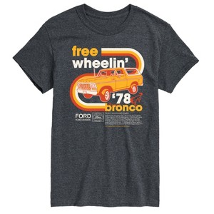 Men's - Ford - 1978 Ford Bronco Free Wheelin Short Sleeve Graphic T-Shirt - 1 of 4