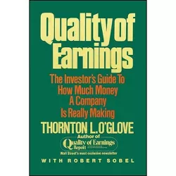 Quality of Earnings - by  Thornton L O'Glove (Paperback)