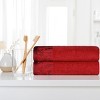 Charming Floral Accent Cotton Towel Set by Blue Nile Mills - 2 of 4