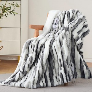 GustoWave Electric Heated Throw Blanket, Velvet Soft Fast Heating Blankets Throw, Machine Washable, Overheat Protection - 1 of 4