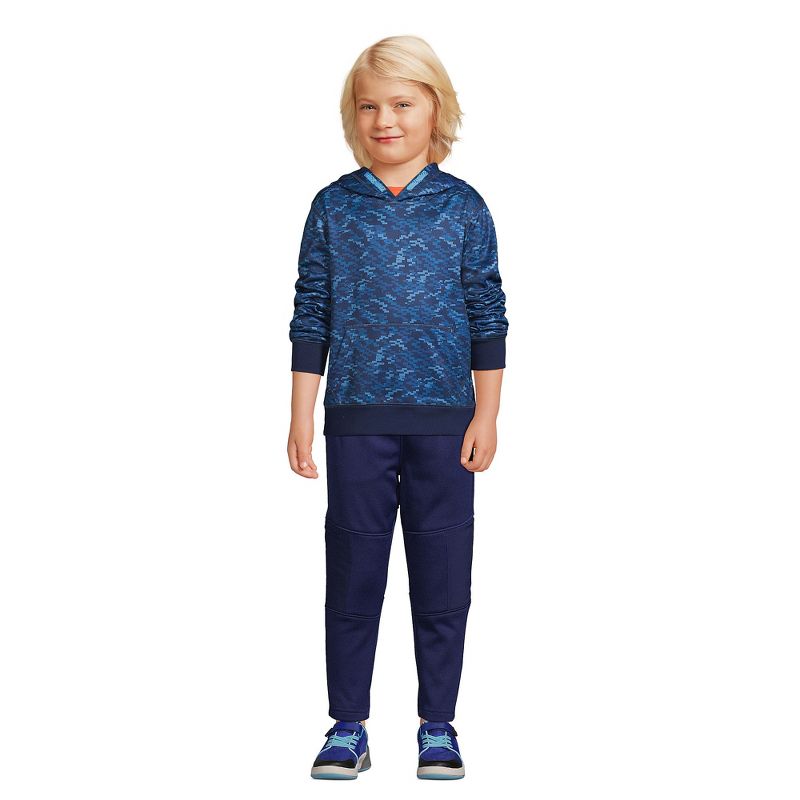 Lands' End Kids Graphic Tricot Pullover Hoodie Sweatshirt, 4 of 5