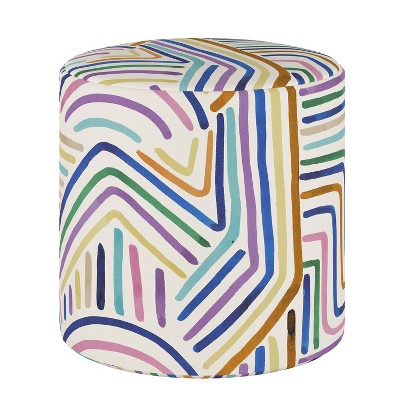 Bodrum Ottoman Rainbow Strokes Ochre - Project 62™