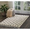 Nourison Diamond Shag Handloomed Area Rug - 4 of 4