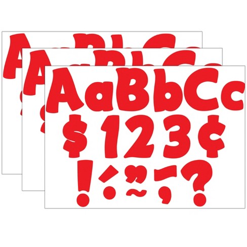 Teacher Created Resources® Red Funtastic 4 Letters Combo Pack