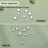 Waterproof Modern Shower Curtain with Hooks, 72"W x 72"L (Pack of 1) - 4 of 4
