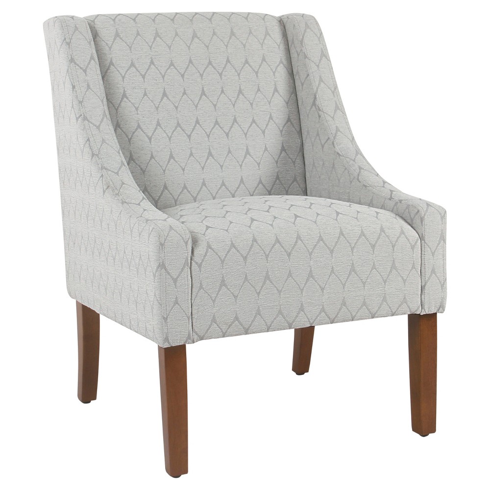 Modern Swoop Accent Chair - Textured Gray - HomePop was $239.99 now $179.99 (25.0% off)