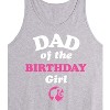 Men's - Barbie - Dad of The Birthday Girl Graphic Tank Top - 2 of 2