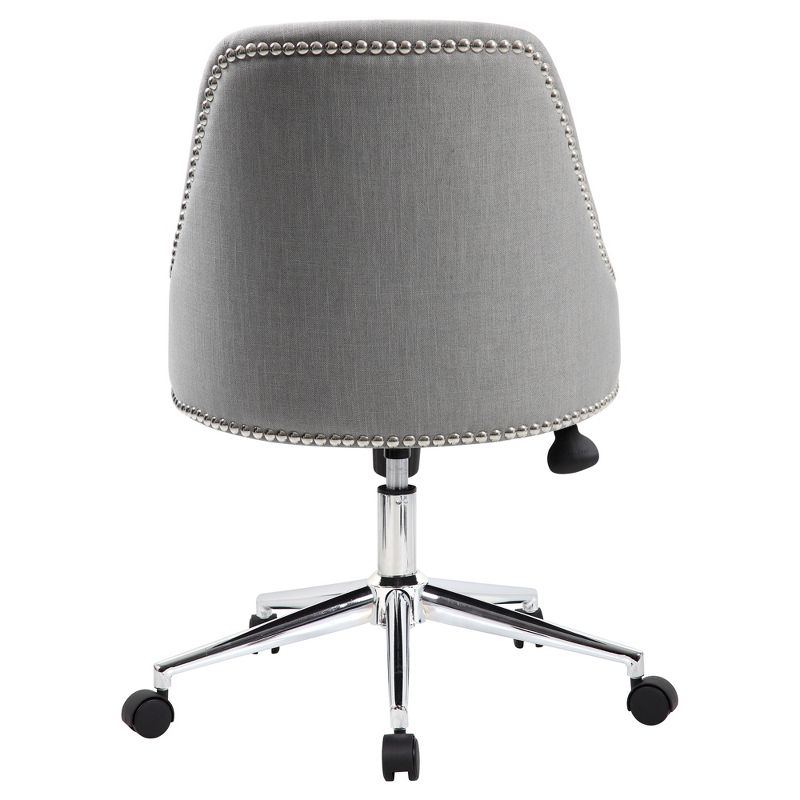 Carnegie Desk Chair Gray - Boss, 4 of 7