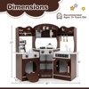 Infans Corner Kitchen Playset w/ Coffee Machine Oven Microwave Washing Machine - 2 of 4