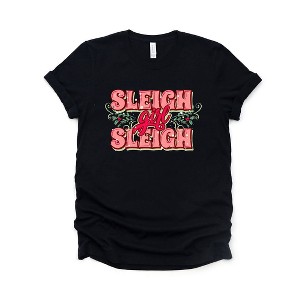 Simply Sage Market Women's Sleigh Girl Sleigh Short Sleeve Graphic Tee - 1 of 4