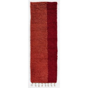 Momeni Neo Two Toned Geometric Handwoven Rug Red - 1 of 4