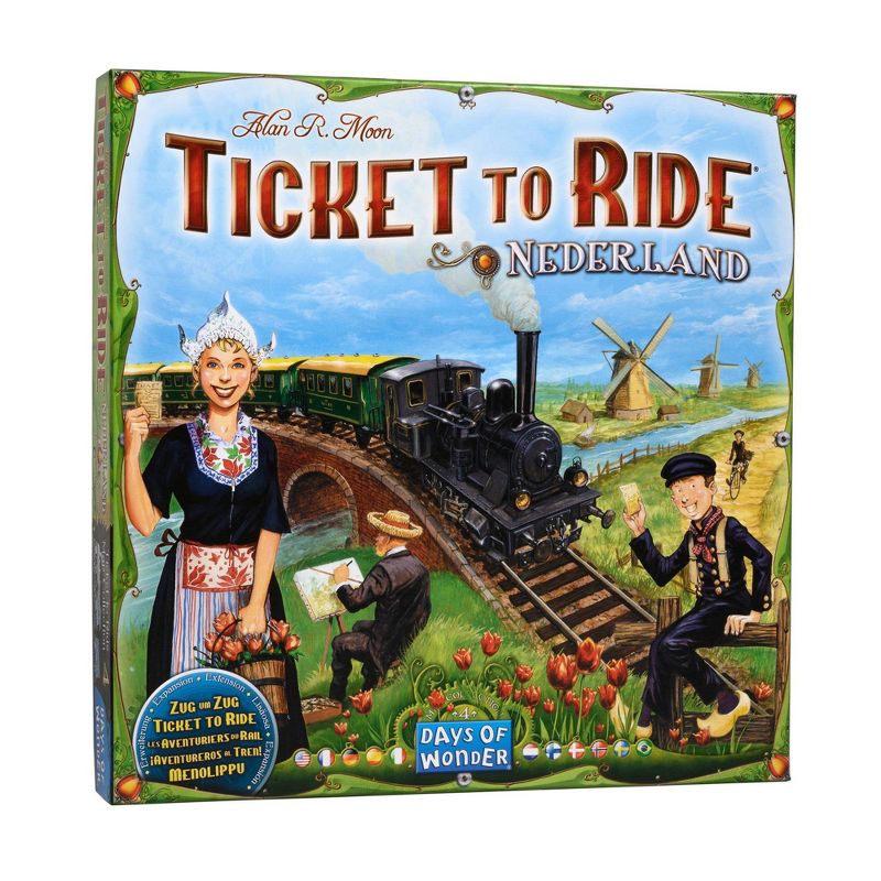 Ticket to Ride Game: Nederland Map Collection, 1 of 8