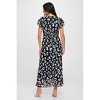 WEST K Women's Elizabeth Tiered Ruffle Sleeve Smocked-Back Maxi - image 2 of 4