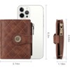 Clotth Women’s Wallet - RFID Blocking PU Leather Wallet for Women with Zipper Coin Pocket for Daily Use & Travel,Fashionable & Easy to Carry - 4 of 4