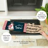 Evergreen Holly Snowman Sassafras Indoor Outdoor Switch Doormat 1'10"x10" Multicolored - 3 of 4