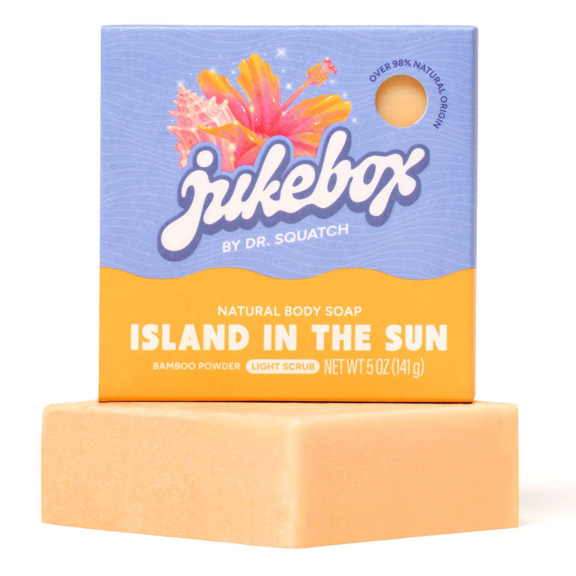 Jukebox Bar Soap - Island - 5oz: Fresh Scent, Basic Cleansing, Normal Skin