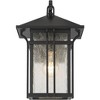 John Timberland Syon Mission Outdoor Wall Light Fixtures Set of 2 Painted Bronze Lantern 14" Clear Seeded Glass for Post Exterior Barn - 3 of 4