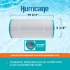 Hurricane 2 Pack Replacement Spa Filter Cartridge for Sundance Series 880 6473-165 Outer Filter and 6473-164 Inner Pre Filter, White - image 3 of 4