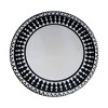 Sol Living 18-in Home Decor Mirror Handmade Wall Art - Black - 3 of 4