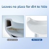 One-Piece Toilet, Elongated Bowl, Dual Flush, Comfort Height, Whisper-Close Seat, Modern Design, Easy Installation for Bathroom - 4 of 4