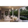 Urban Ambiance Luxury Bohemian Outdoor Pendant 16''H x 12''W,  Galvanized Steel Finish,  Cleveland Collection, UHP1281 - 2 of 4