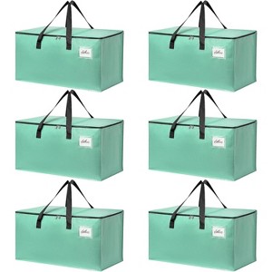 Moving Bags Heavy Duty Lavender Purple – Large Packing Bags for Moving, Extra Large Storage Totes with Zippers - 1 of 4