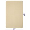 American Soft Linen Fluffy Foamed Non Slip Bath Rug, 21 In 32 In Bath Rugs  For Bathroom, 100% Polyester Bath Mat Rugs : Target