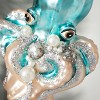 5.75"H Sullivans Iridescent Octopus Christmas Ornament, Blue, Christmas Tree Decor - 2 of 3