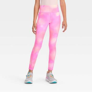 Lands' End Women's Active Crop Yoga Pants - Medium - Hot Pink : Target