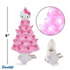Ukonic Sanrio Hello Kitty Pink 6-Inch Ceramic Christmas Tree Plug-In Nightlight - 3 of 4