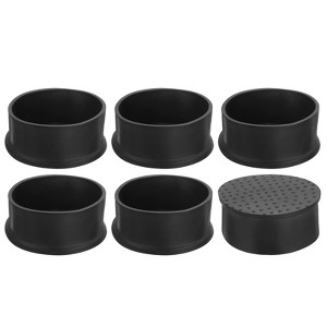 Unique Bargains Non-Slip Noise Reduction Non-Marking Furniture Chair Leg Caps - 1 of 4