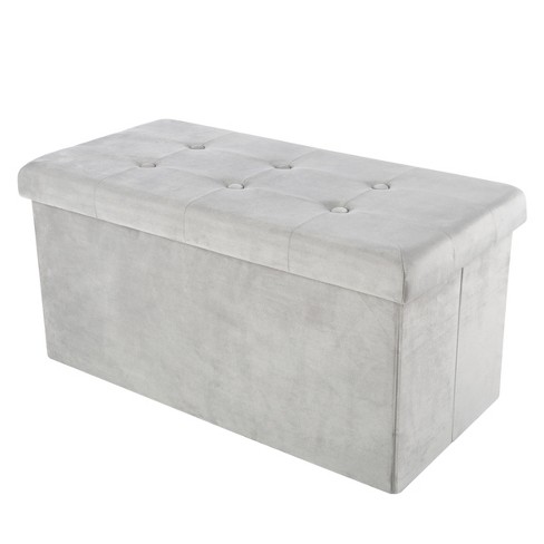 Target storage hot sale ottoman grey