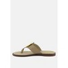 Kathleen Buckle Embellished Slip On Thong Sandals - image 4 of 4