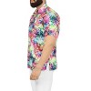 LA LEELA Men's Hawaiian Short Sleeve Button Down Shirt Mens Tropical Shirts Casual Vacation Summer Party Caribbean Shirts for Men - 4 of 4