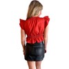 Women's Kirby Babydoll Top - day + moon - 2 of 3