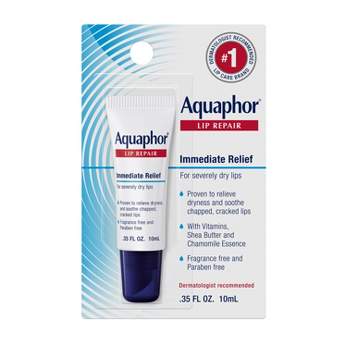 Aquaphor Immediate Relief Lip Repair Balm - 0.35 fl oz