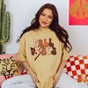 Simply Sage Market Women's Retro Fall Vibes Wavy Short Sleeve Garment Dyed Tee - 2 of 2