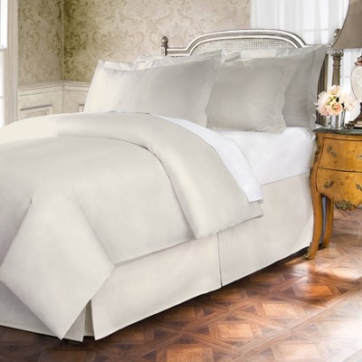 King 400 Thread Count Bedskirt Ivory - Belles & Whistles
