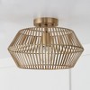 Capital Lighting Kaiya 1 - Light Semi-Flush Mount in  Matte Brass - 3 of 3