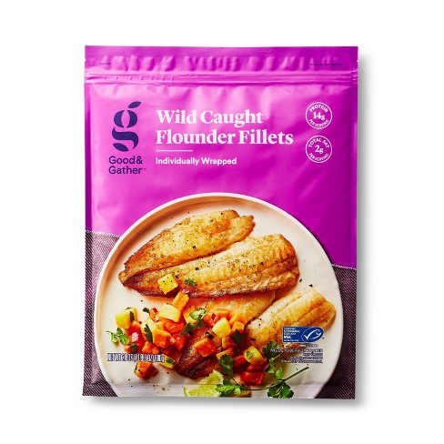 Wild Caught Flounder Fillets Frozen 24oz Good Gather Target