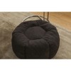 PAGED Classic Faux Fur Bean Bag Chair, Durable Ergonomic Lazy Sofa, Comfy Chair for Reading and Resting in Bedroom - 3 of 4