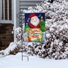 Briarwood Lane Christmas Double Sided Garden Flag 12x18 For Outdoor Santa Stop Here For Christmas Garden Flag Flags For Outside - 4 of 4