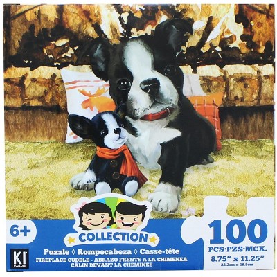 Border Collie With Toys Jigsaw Puzzle