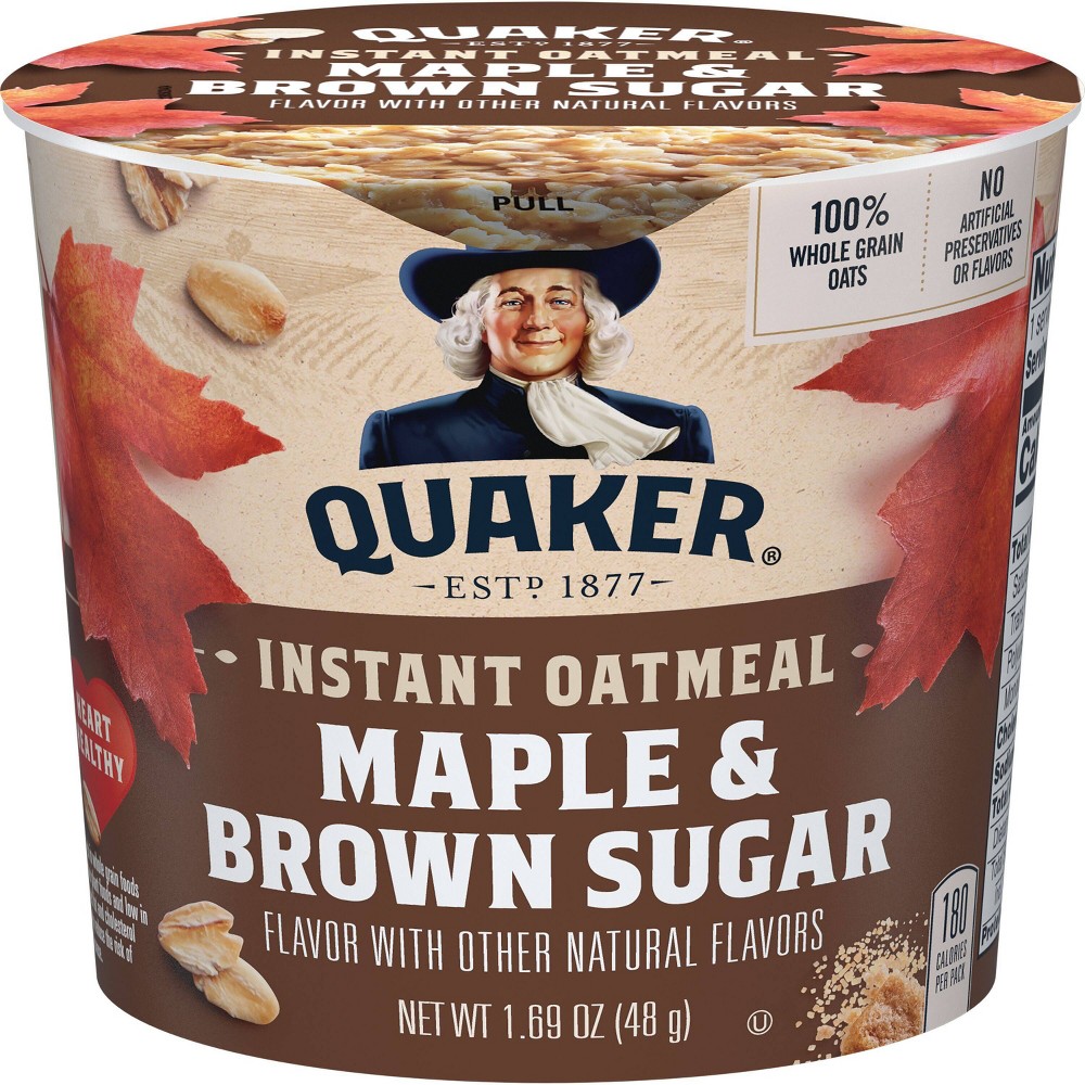 UPC 030000319581 product image for Quaker Express Maple Brown Sugar Oatmeal 1.69oz | upcitemdb.com