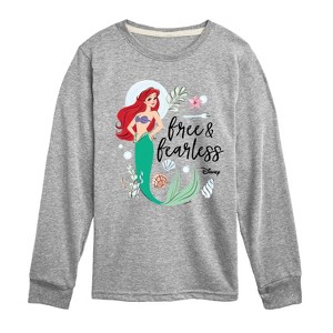 Boys' - Disney - Free And Fearless Long Sleeve Graphic T-Shirt - 1 of 4