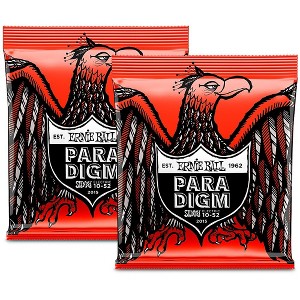 Ernie Ball 2 Pack- Paradigm Skinny Top Heavy Bottom Electric Guitar Strings Bundle - 1 of 3
