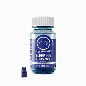 SugarbearPRO Sleep 5-HTP Amino 5 Week Supply Vitamins - 35ct - 1 of 4